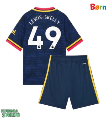 Arsenal Myles Lewis-Skelly #49 Replika Babytøj Udebanesæt Børn 2026-27 Kortærmet (+ Korte bukser)